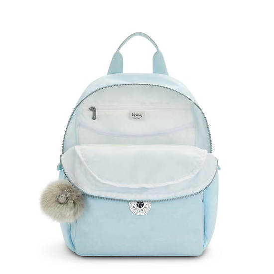 Kipling Maisie Diaper Backpack Handbag Bridal Blue | AU 1279LI